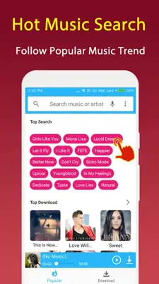 MusicDownload android App screenshot 0