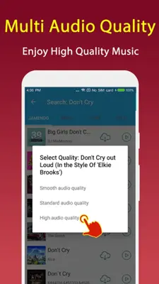 MusicDownload android App screenshot 4