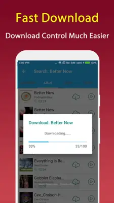 MusicDownload android App screenshot 6